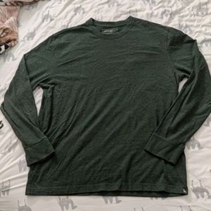 Eddie Bauer Crew Neck - Forest Green - Legendwash